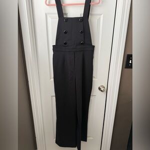 NWT sezane sidonie wool blend overalls